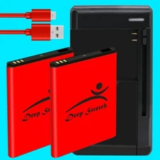 Superior Quality x2 3520mAh Battery charger f Straight Talk ZTE Paragon Z753G