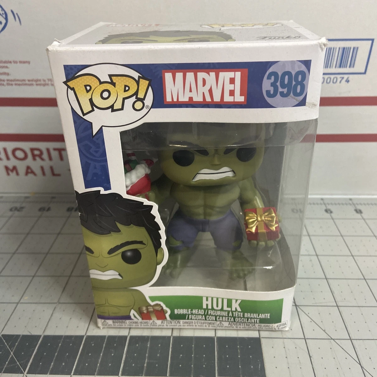 Funko Pop Marvel Hulk Navidad