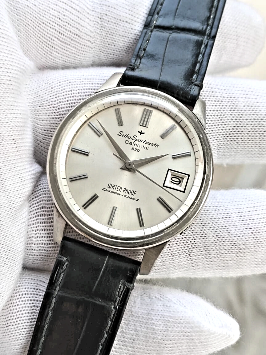 Rare Seiko Sportsmatic Calender 820 SEIKOSHA 828960 Vintage Japan