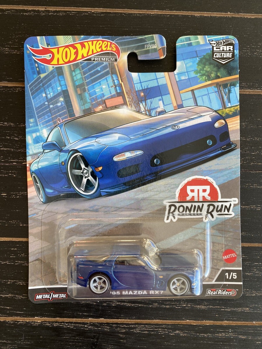 Mazda RX-7 Hot Wheels Car Culture Ronin Run Blue | eBay