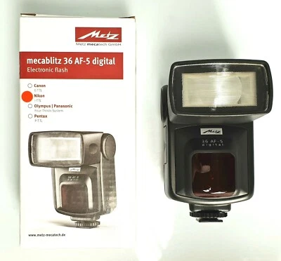 METZ FLASH MECABLITZ 36 AF-5 NUMÉRIQUE x NIKON - Photo 1/2
