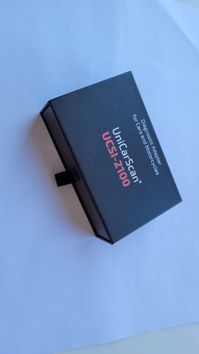 Unicarscan UCSI-2100 Bluetooth OBD2 Adapter, Bimmercode