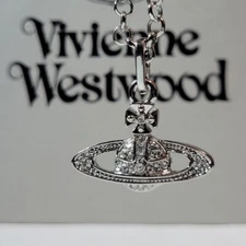 VivienneWestwood MINI BAS RELIEF orb necklace Mint