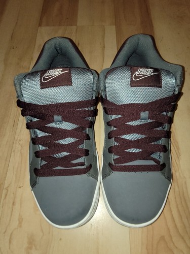 Nike Nyx Dunk Low Gray -burgandy 330938-231 size 10.5 - Picture 5 of 8