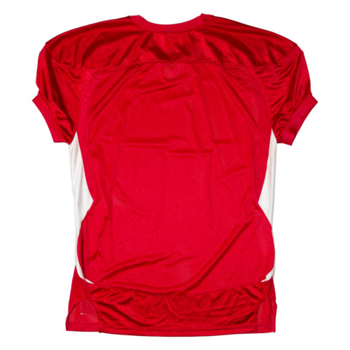 CHAMPION Mens Jersey Red V-Neck Nylon XL - Picture 3 of 6