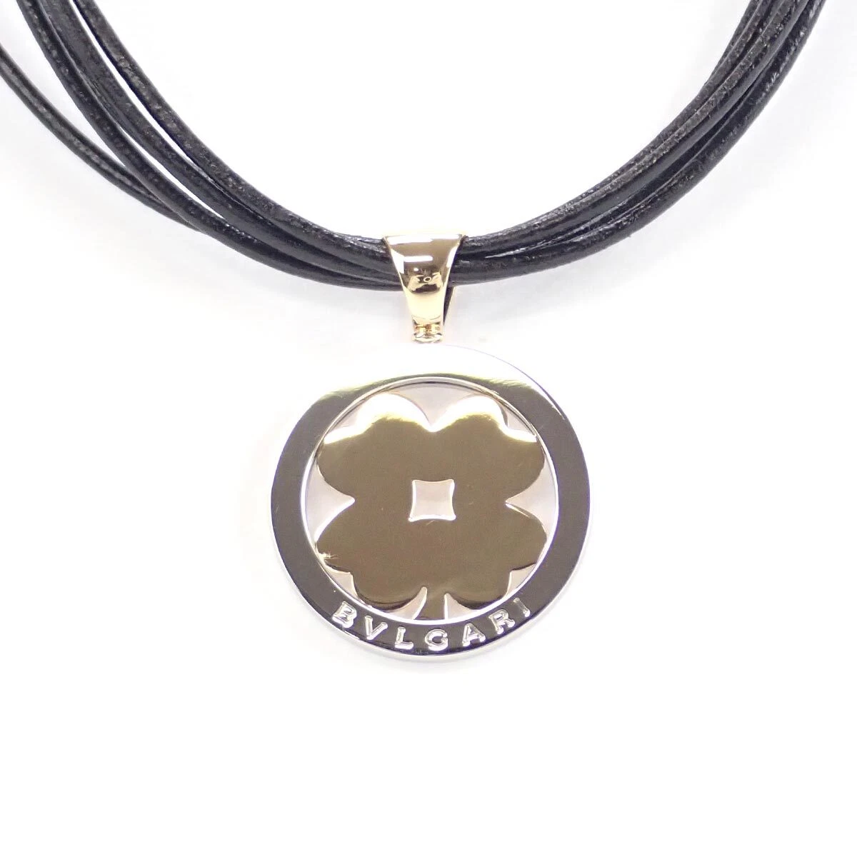Bulgari clover best sale necklace