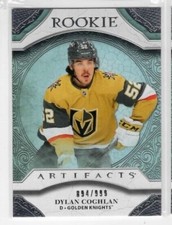 Dylan Coghlan 20-21 UD Artifacts Rookie Silver /999 #RED209 Vegas Golden Knights