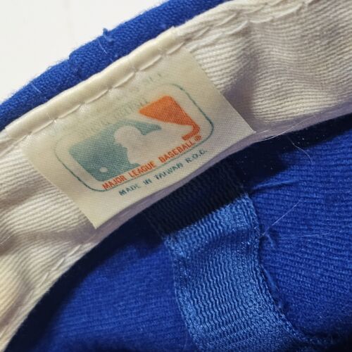 Vintage MLB NY Mets Snap Back Cap Mütze Wolle Replik von Universal LESEN - Bild 10 von 13