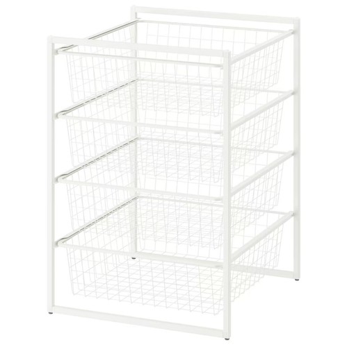 IKEa JONAXEL Storage combination, white, 19 5/8x20 1/8x27 1/2 " 092.971.34 - NEW