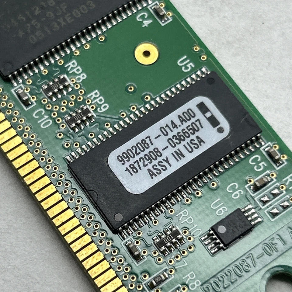 128MB IBM Netfinity Fru# 05L9293 04K0075 KTM0073 168Pin SDRAM DIMM PC66 ECC 3.3v - Image 3 of 4