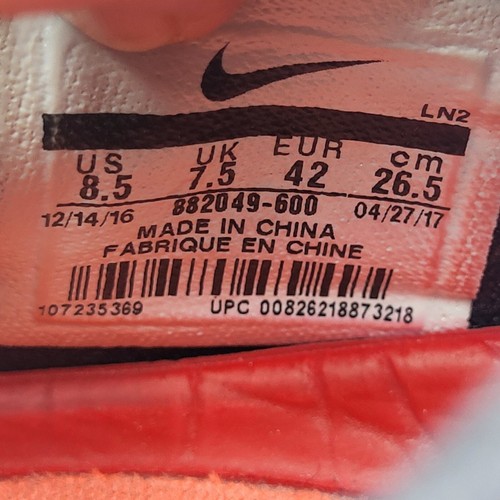 Nike Kobe A.D. NXT University Red Basketball Shoes Mens Size 8.5 882049-600 * - Picture 14 of 15
