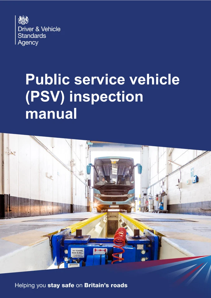 PSV Maintenance Inspection Manual DVSA VOSA - Printed Book - FREE DELIVERY - Image 1 of 1