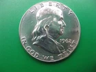 1962 Franklin Half Dollar Gem Brilliant Uncirculated with Full Bell Lines!