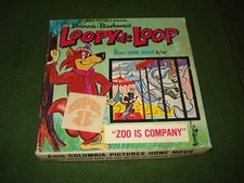 1960's HANNA BARBERA LOOPY de LOOP, SUPER 8 REEL, SELDOM SEEN CHARACTER, w/BOX