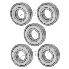5PC Premium R8 ZZ ABEC1 Metal Shielded Deep Groove Ball Bearing 13 x 28.57 x 8mm