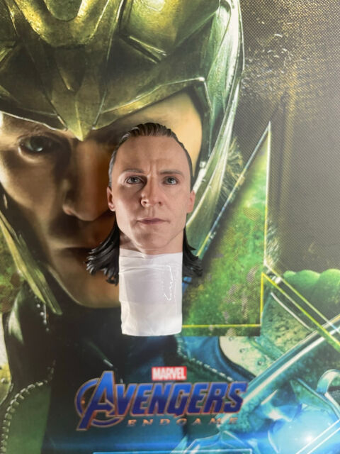 Hot Toys MMS579 Marvel Avengers Endgame Loki Tom Hiddleston Headsculpt Loose