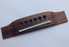 Steg, Brücke bridge Westerngitarre, Akustik-Gitarre, Palisander, Rosewood