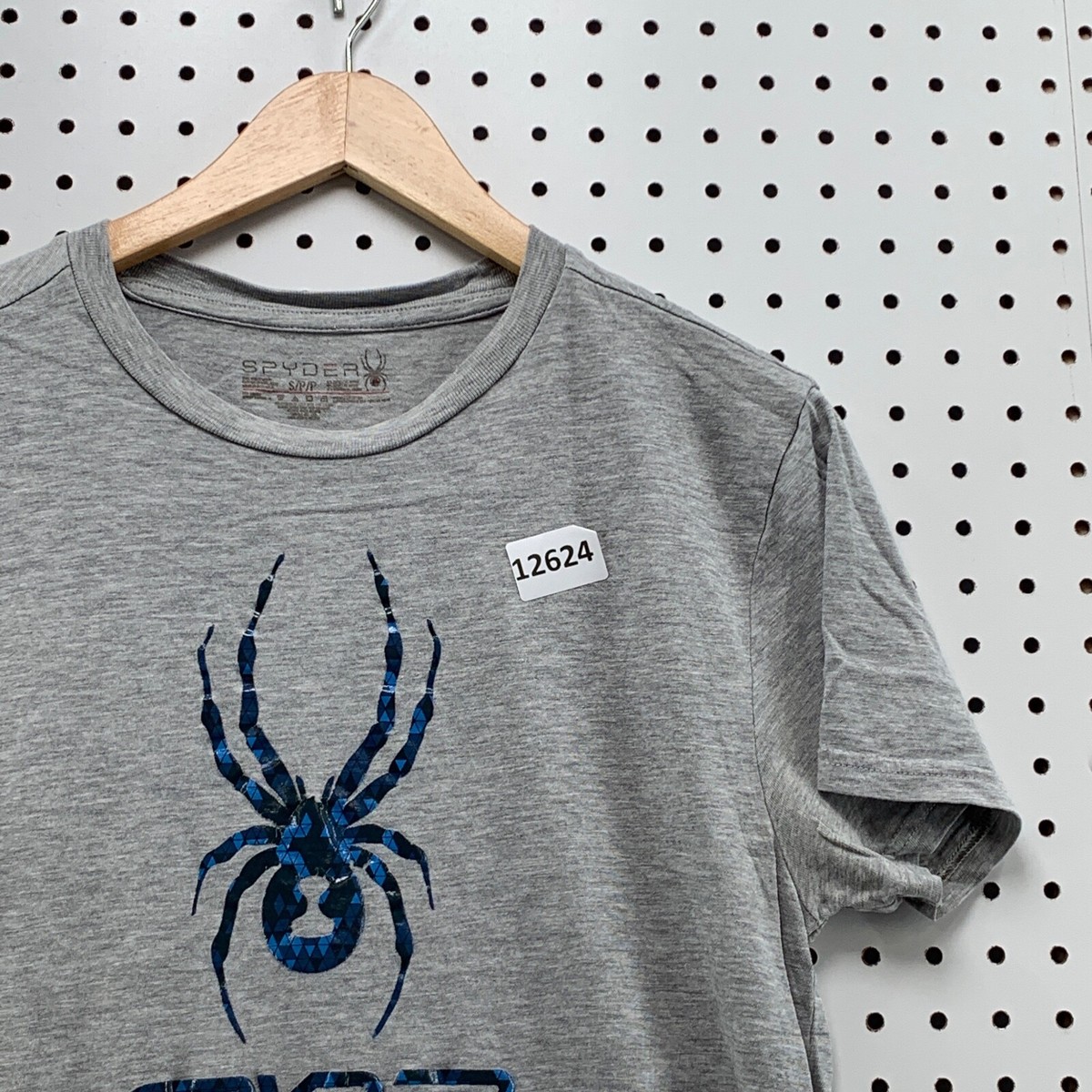 【SPYDER】 Men's slogan short sleeve t-shirt /追跡付 Amazon.com: Spyder Men's Active Shirt - Fitted Short Sleeve