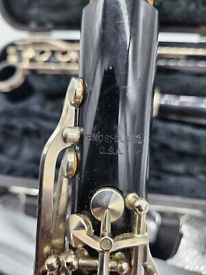 Vito Clarinet with Case Woodwind Instrument Made In USA Kenosha WI