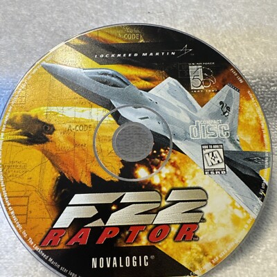 NovaLogic F22 Raptor PC Game CD Disc Only￼Window 95/98 | eBay