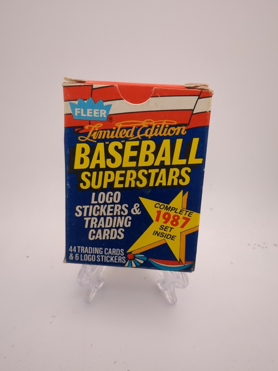 1987 Fleer Limited Edition Baseball Superstars 44 Trading Cards Set | eBay 1987 Fleer Limited Edition Baseball Superstars 44 Trading Cards Set | eBay