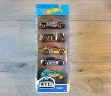 Hot Wheels 2018 City 5 Pack Fire Eater Repo Duty Symbolic Tour de Fast Off-Duty
