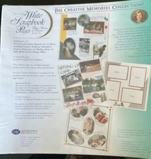 Creative Memories White 12 x 12 Refill Scrapbook Pages RCM-12S NIP
