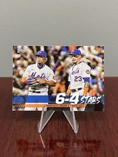 Francisco Lindor & Javier Baez 6-4 Stars 2022 Topps Series 1 Insert TT-4 Mets 