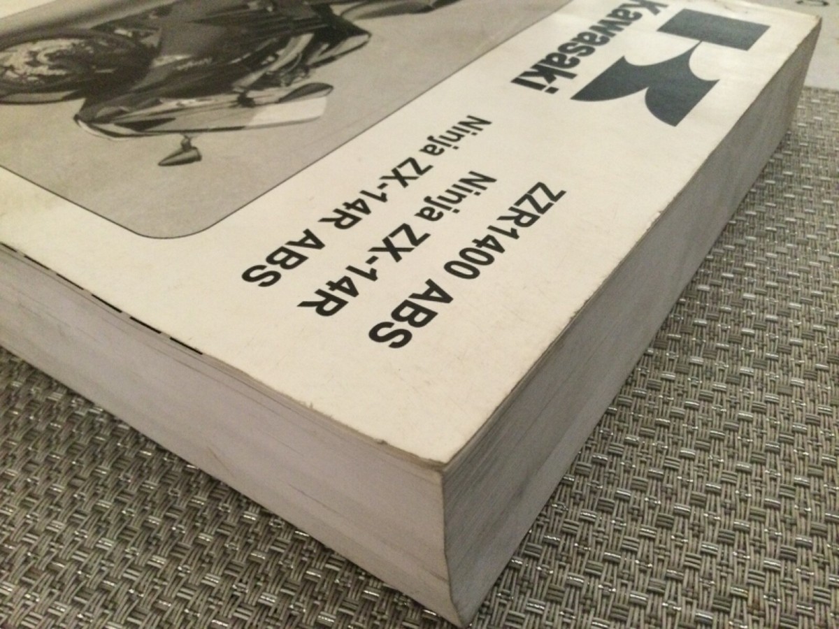 2012 ZX-14R Service Manual Ninja ZZR1400 ZX-14 R ABS 99924