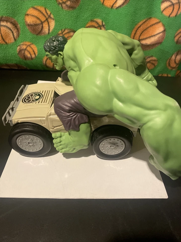 2015 Marvel Avengers XPV Incredible Hulk Smash Jakks Toy Vehicle Car *NO REMOTE - Image 4 of 4