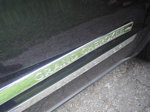 2011-13 JEEP GRAND Used Original Right Front Door SIDE MOLDING w/ Grand Cherokee - Picture 18 of 18