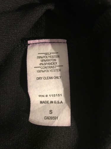 Gossip Girl By Romeo & Juliet Women Gray & Black Party Dress Size Small - Picture 9 of 9