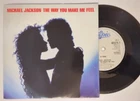 Michael Jackson The way you make me feel 7" Vinyl Single Hard Card Gloss Sleeve