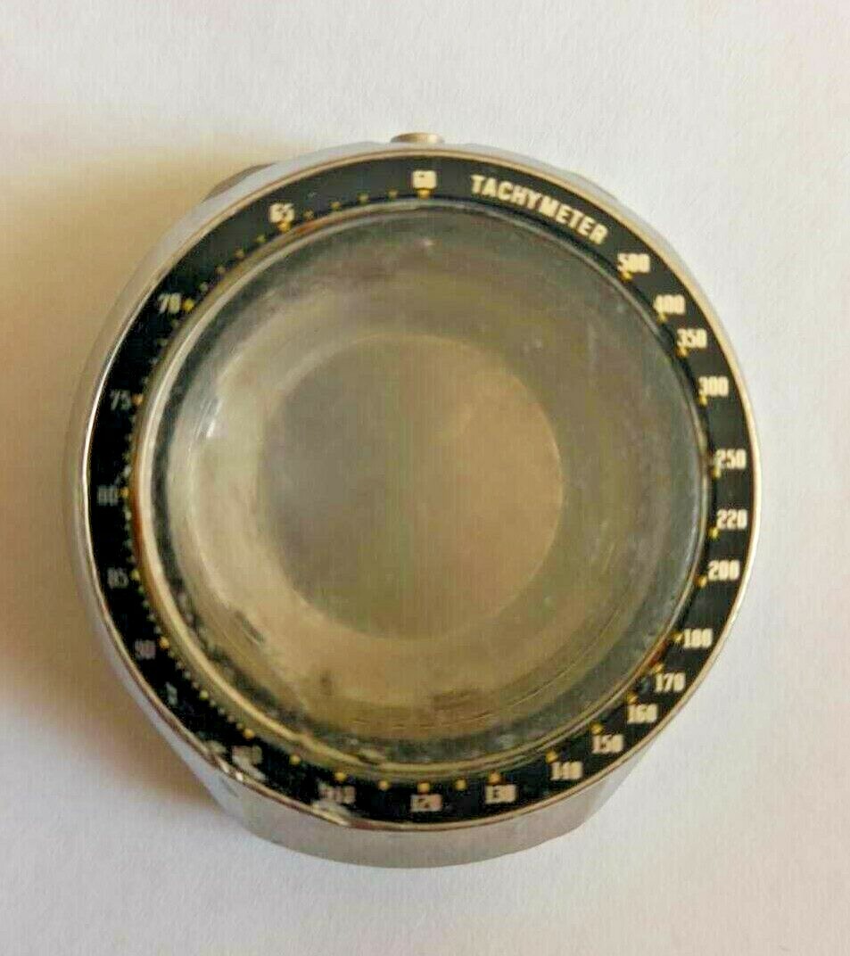 Vintage SEIKO BULLHEAD Chronograph 6138-0040 CASE BLACK