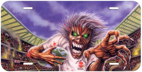 Iron Maiden Novelty Car License Plate - Picture 43 of 62