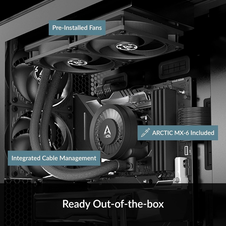 ARCTIC Liquid Freezer III 240 Black AIO CPU Water Cooler eBay