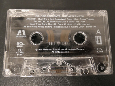 Dr Dre Presents The Aftermath Cassette Rap | eBay