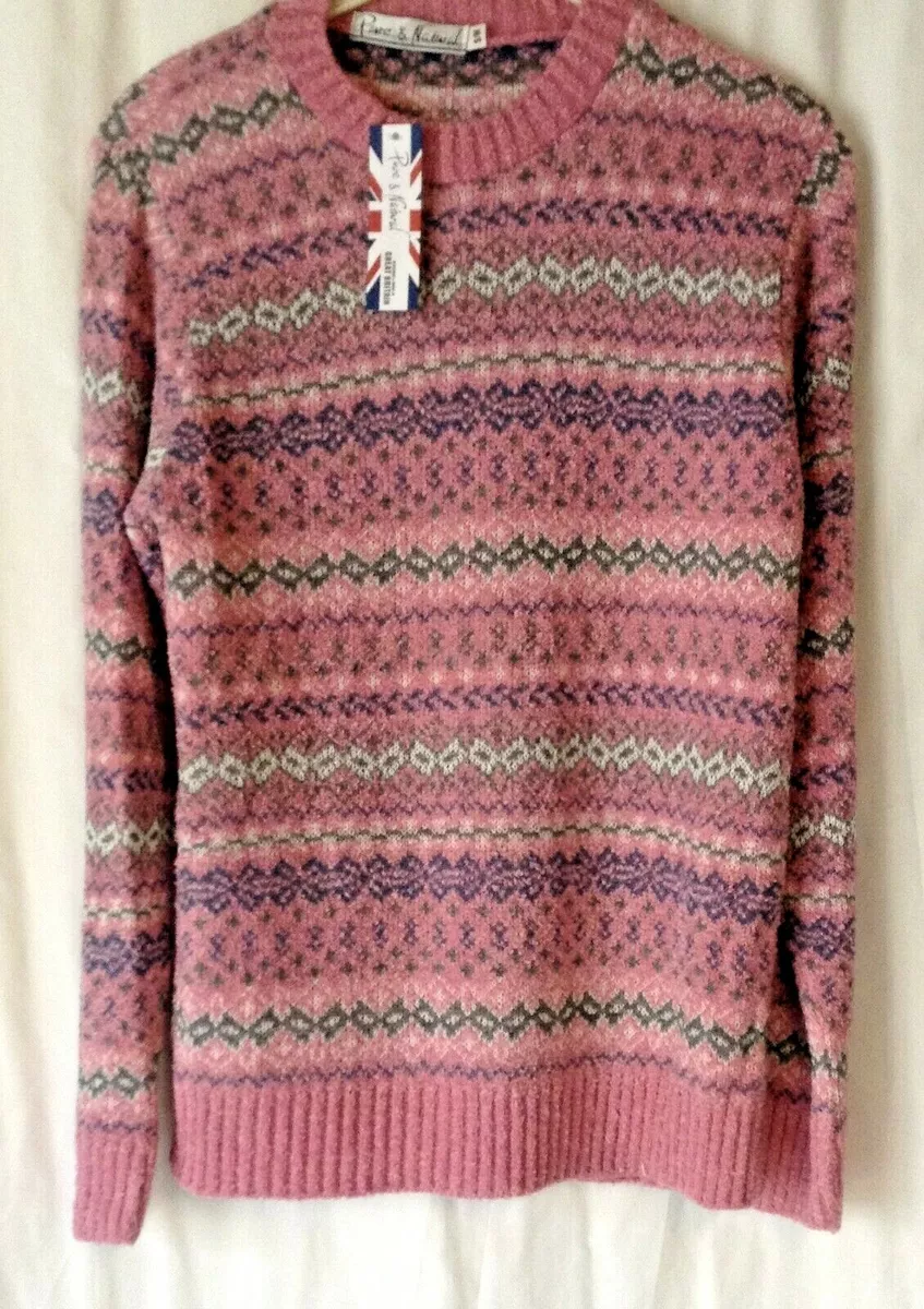 Ladies acrylic jumpers best sale uk