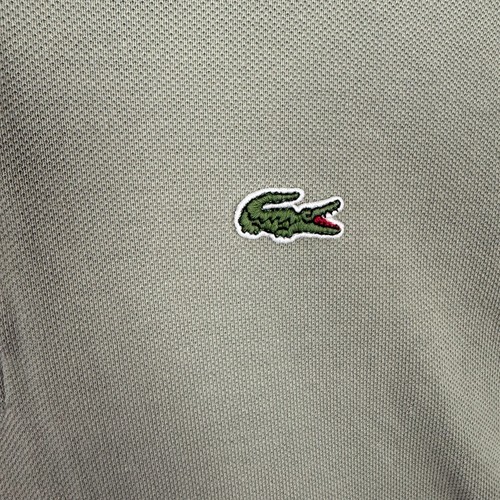 Vintage Lacoste Shirt Mens Large Green Polo Tennis Prep Long Sleeve Adult L - Picture 4 of 11