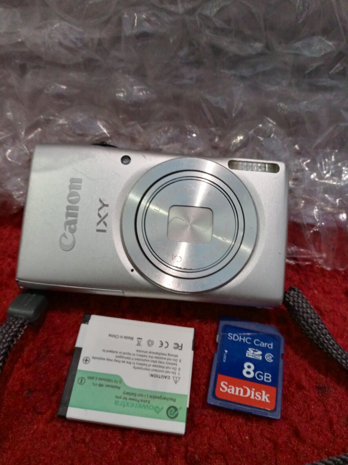 Canon PowerShot IXY 90F 16.0MP 8x Digital Camera - Silver | eBay