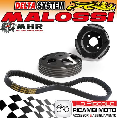 KUPPLUNGSGLOCKE MHR DELTA SYSTEM + MALOSSI RIEMEN DERBI GP1 50 2T LC