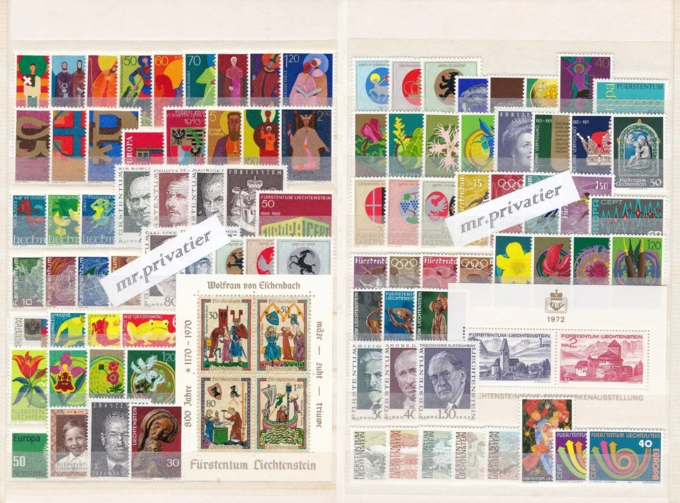 LIECHTENSTEIN 1961-1995 - ¡35 años completos! - Oferta - Gran Colección MNH - 1180€ Foto 2 de 4