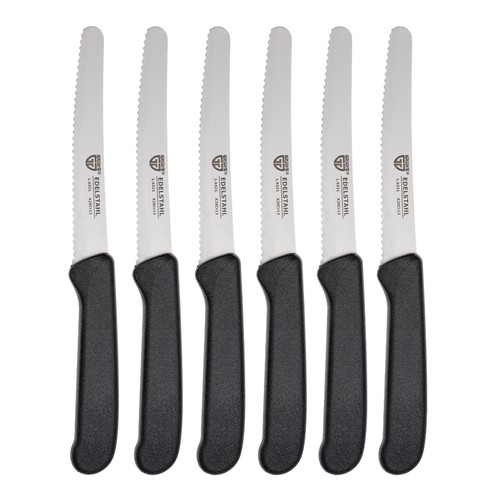 GRÄWE Frühstücksmesser Brötchenmesser Brotzeitmesser Wellenschliffmesser 6 Stück - Bild 2 von 25