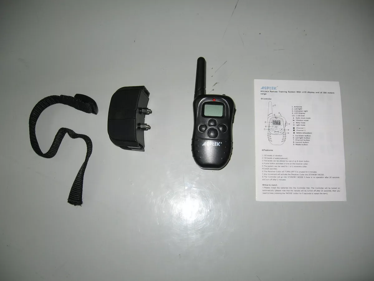 Agptek shock store collar