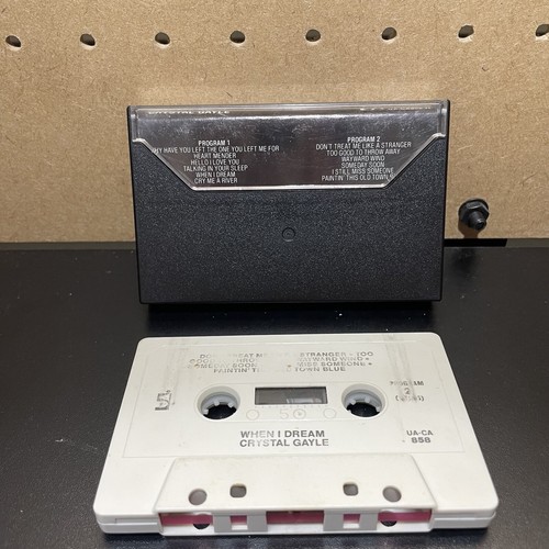 Crystal Gayle When I Dream 1978 Cassette Tape - Picture 2 of 2