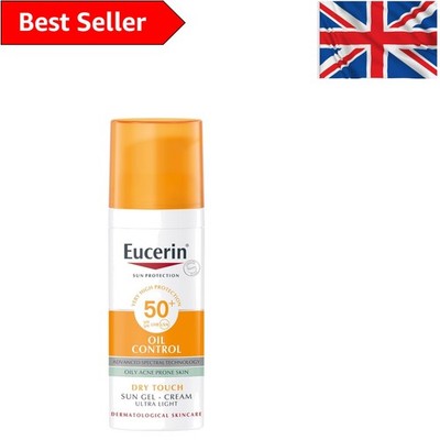 Eucerin LSF 50+ Dry Touch Gel-Creme - nicht fettender Schutz für empfindliche Haut
