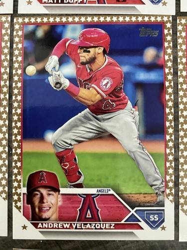 Los Angeles Angels 2023 Topps Gold Star Border Parallel Los Angeles Angels Lot - Picture 9 of 14