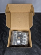 PEROMI 10 Pack 304 stainless steel T Bolt Hose Clamp 36-44mm for 1.25" Hose ID