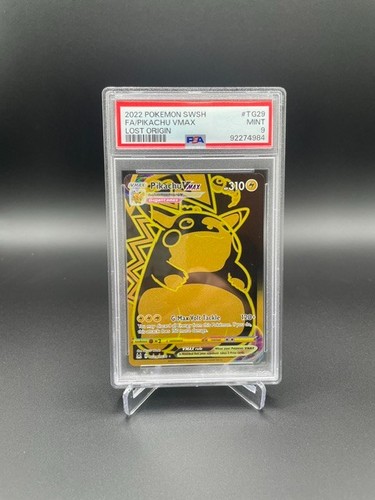 Pikachu VMAX graded PSA 9 for sale on eBay