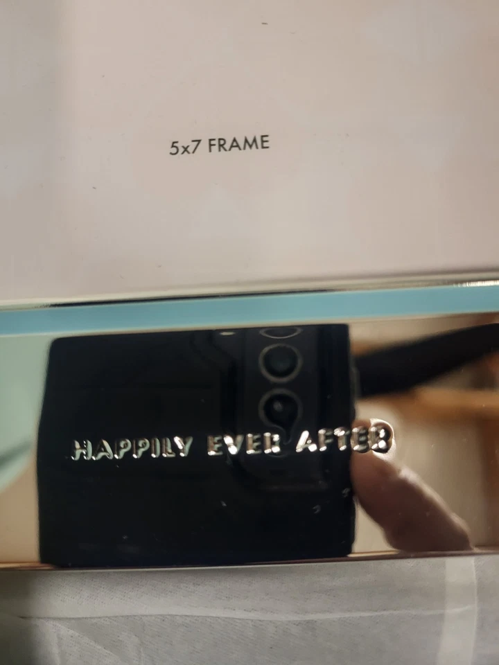 Marco de fotos Lenox plateado Kate Spade New York Take the Cake Wedding 5x7 🌹 Foto 2 de 4